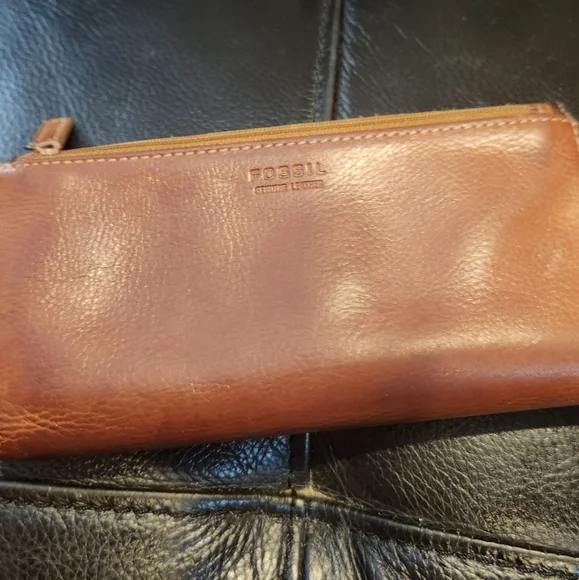 Florida Fighting Gators University of Florida ~The Swamp~ U of F Fossil wallet - Picture 9 of 12